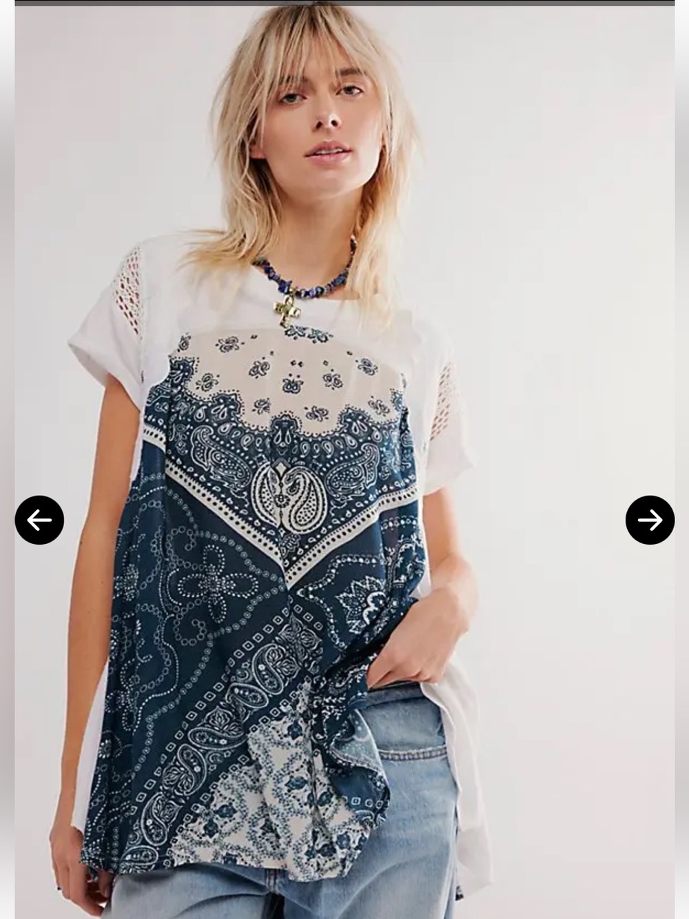 Free People Shay Tunic Size Large